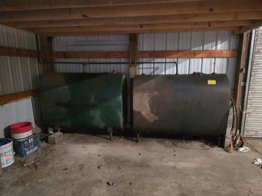 Seller has barrels of waste oil that get pumped from the shop into the tanks. America Used Oil will pick up or pay to take it.