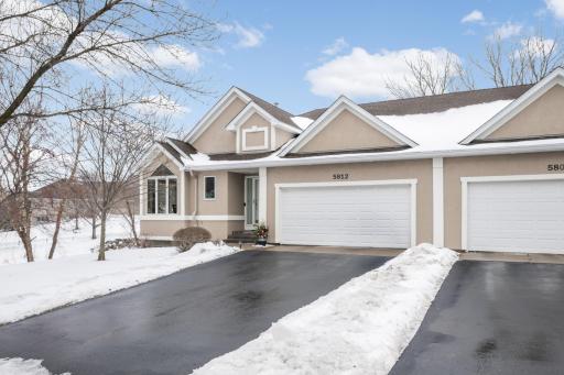 Executive twin home in a private setting.