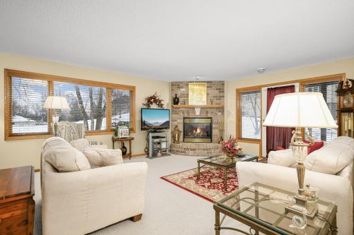 Incredible walkout lower level with walls of windows.
