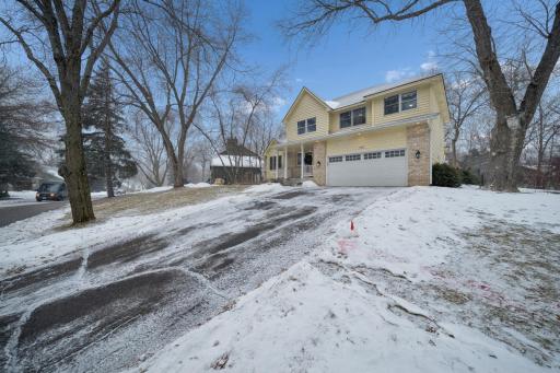 Private driveway and two car garage.jpg