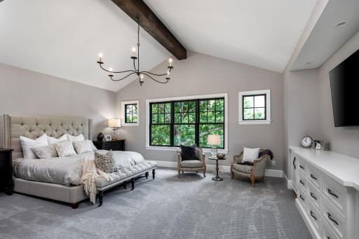 Photo highlights the style, craftsmanship and expertise you can expect when building a custom home with Wooddale Builders.