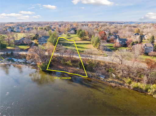 Photo for 3921 White Oak Lane, Excelsior, MN 55331 - listing #6818895 Perfectly located on the shores of Lake Minnewashta and in the Minnetonka School District. The outline shows the approximate location of the building site boundaries.
