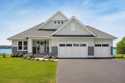 Wooddale Builders invites you to create your dream home on the shores of Lake Minnewashta! Photo is of a previously constructed home.