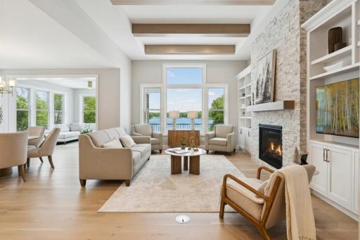 Offering keen attention to detail and beautifully designed floorplans, this home will showcase commanding views of Lake Minnewashta. Photo is of a previously constructed home.