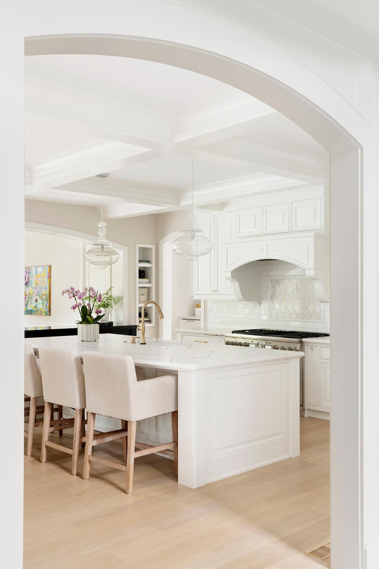 Photo highlights the style, craftsmanship and expertise you can expect when building a custom home with Wooddale Builders.