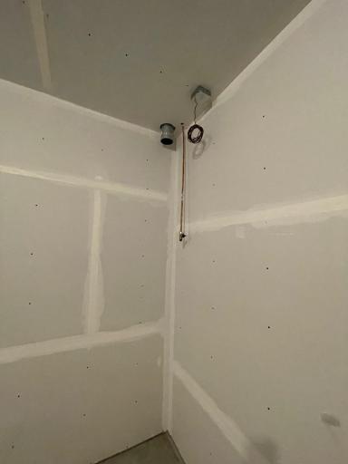 Rough-In for Future Garage Heater!