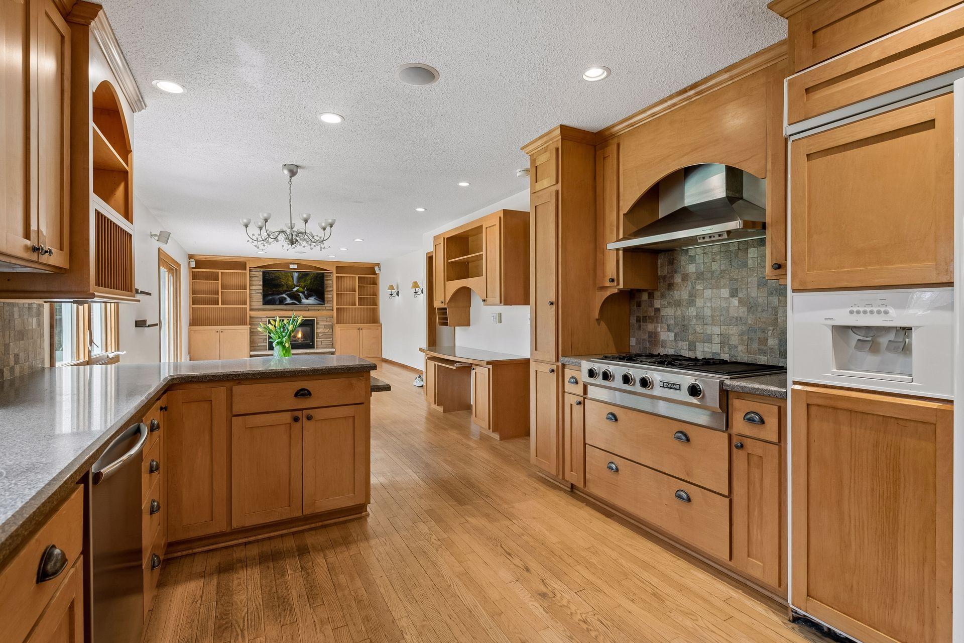 Kitchen Facing toward living room.