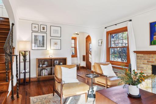 View back toward the foyer from main living room.