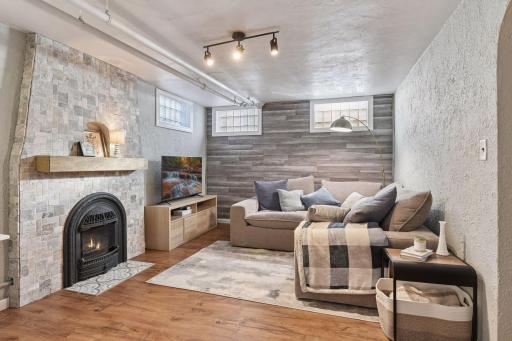 Head down to the basement and enjoy the gas fireplace on cold winter nights.