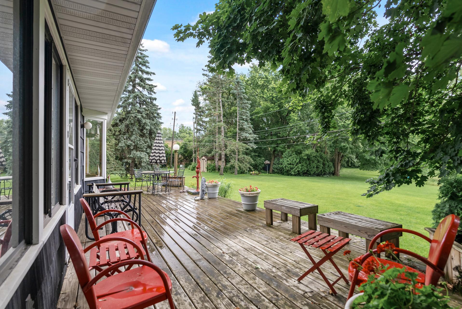 Large deck