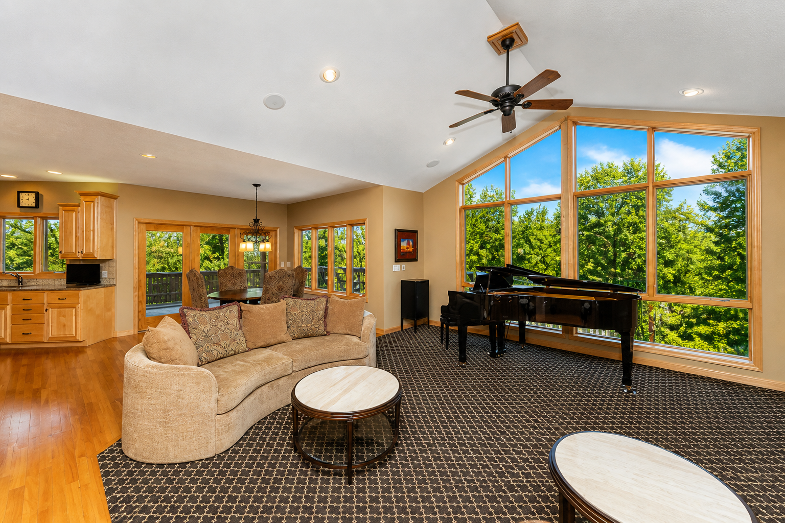 Picturesque windows in the living room - AIG