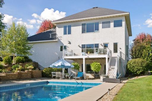 Great landscaping and space to entertain