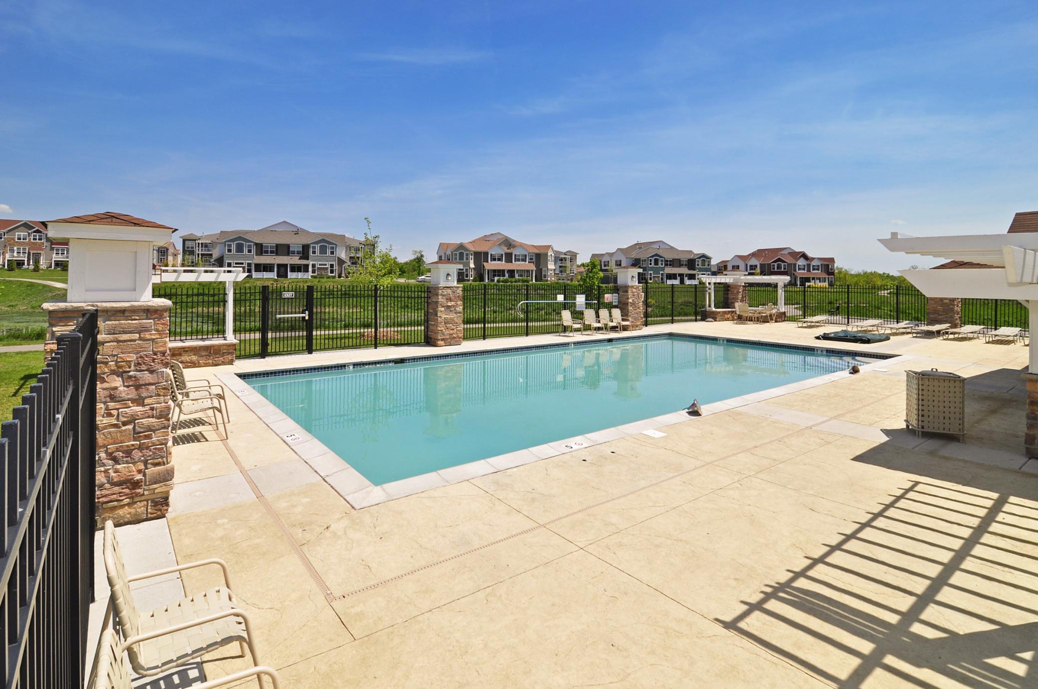 Feel like you're on vacation in your own neighborhood with neighborhood pool offering summer fun for all ages, just a short walk from home!