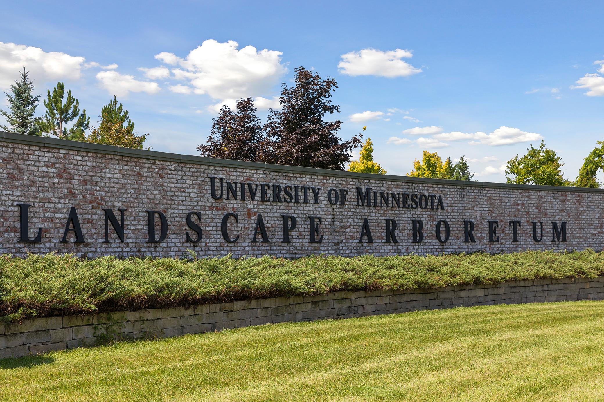 University of MN Landscape Arbortetum is a short drive away and offers beautiful scenery and trails all year round!