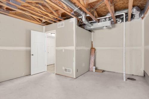 Unfinished lower level can be finished as a 4th bedroom and 4th bathroom.