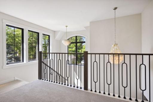 Hallway overlooking entrance