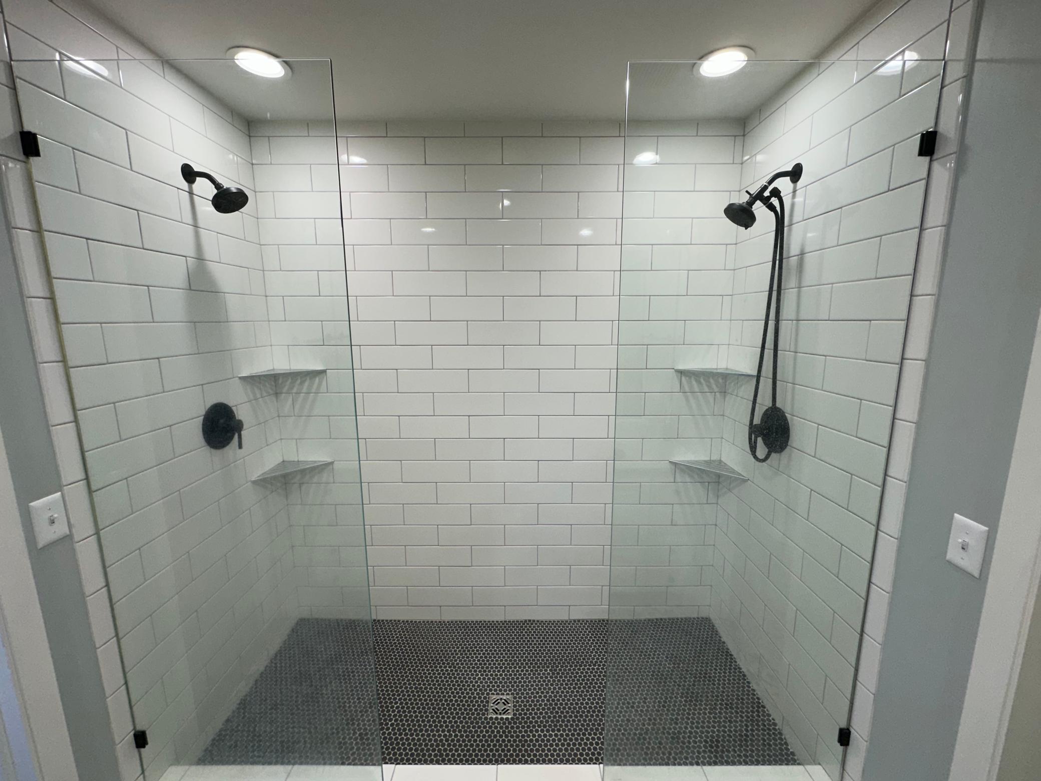Owners Suite dual head shower