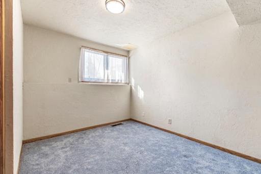 Fifth bedroom in lower level.
