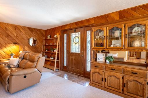 Welcome guests to your home from the covered porch entrance.