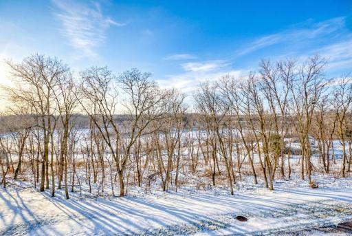 Lake Jonathan is stunning in the winter, too!