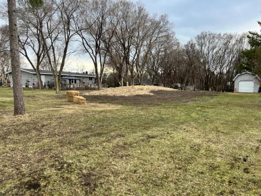 New raised mound septic system