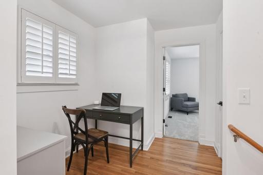 Great flex space between bedrooms that can be an office space