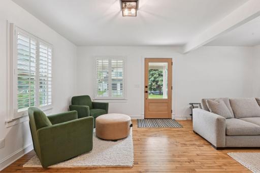 Great areas for a reading nook or visiting