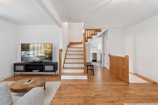 Thoughtful design elements in the remodel give this home an inviting atmosphere