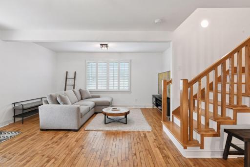 Inviting living room to gather and entertain or relax