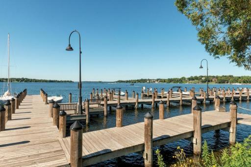 Home is located just a short walk to downtown Wayzata