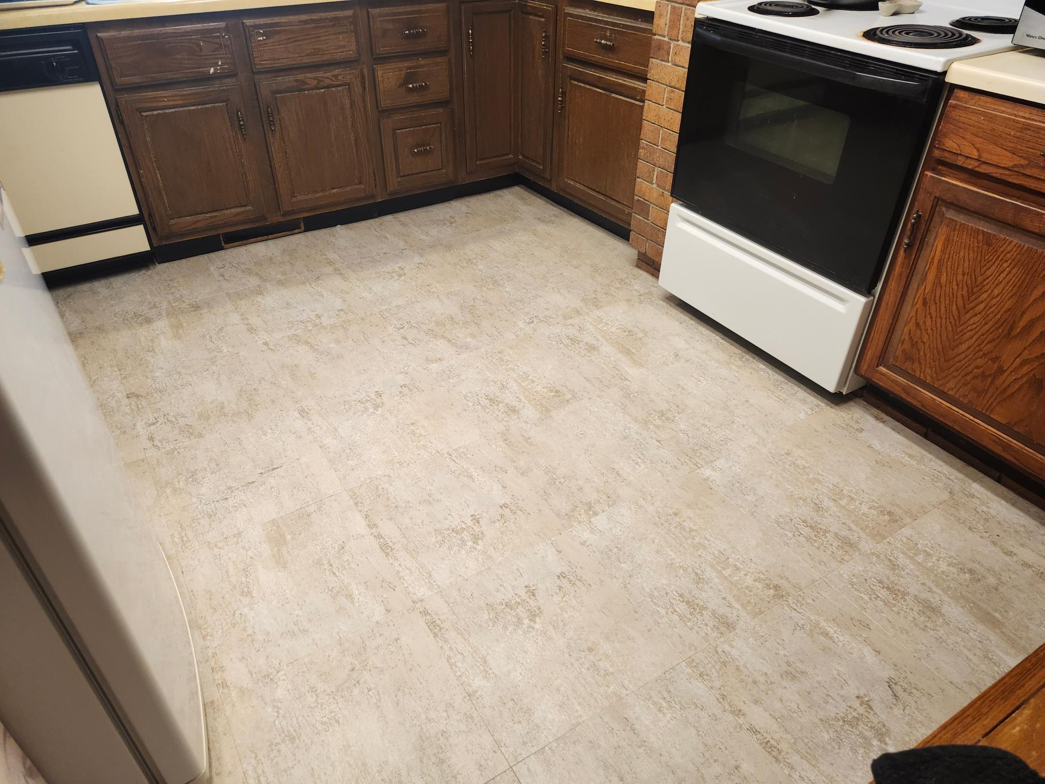 New LVP Flooring in both kitchens