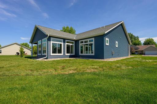 The home features a maintenance free exterior.