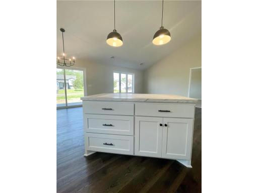 Kitchen Island (*not exact home pictured. Photos depict similar home following the Princeton B plan).