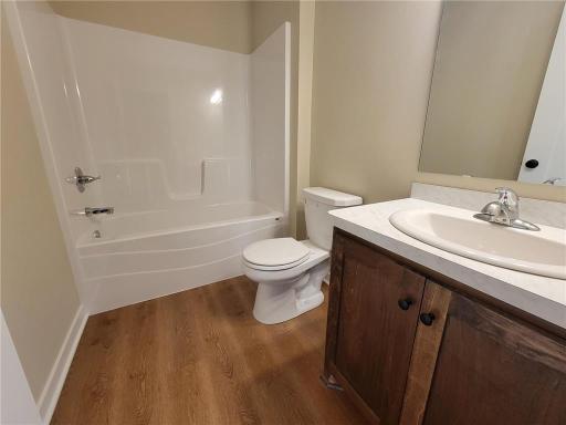 Main Bathroom (*not exact home pictured. Photos depict similar home following the Princeton B plan).