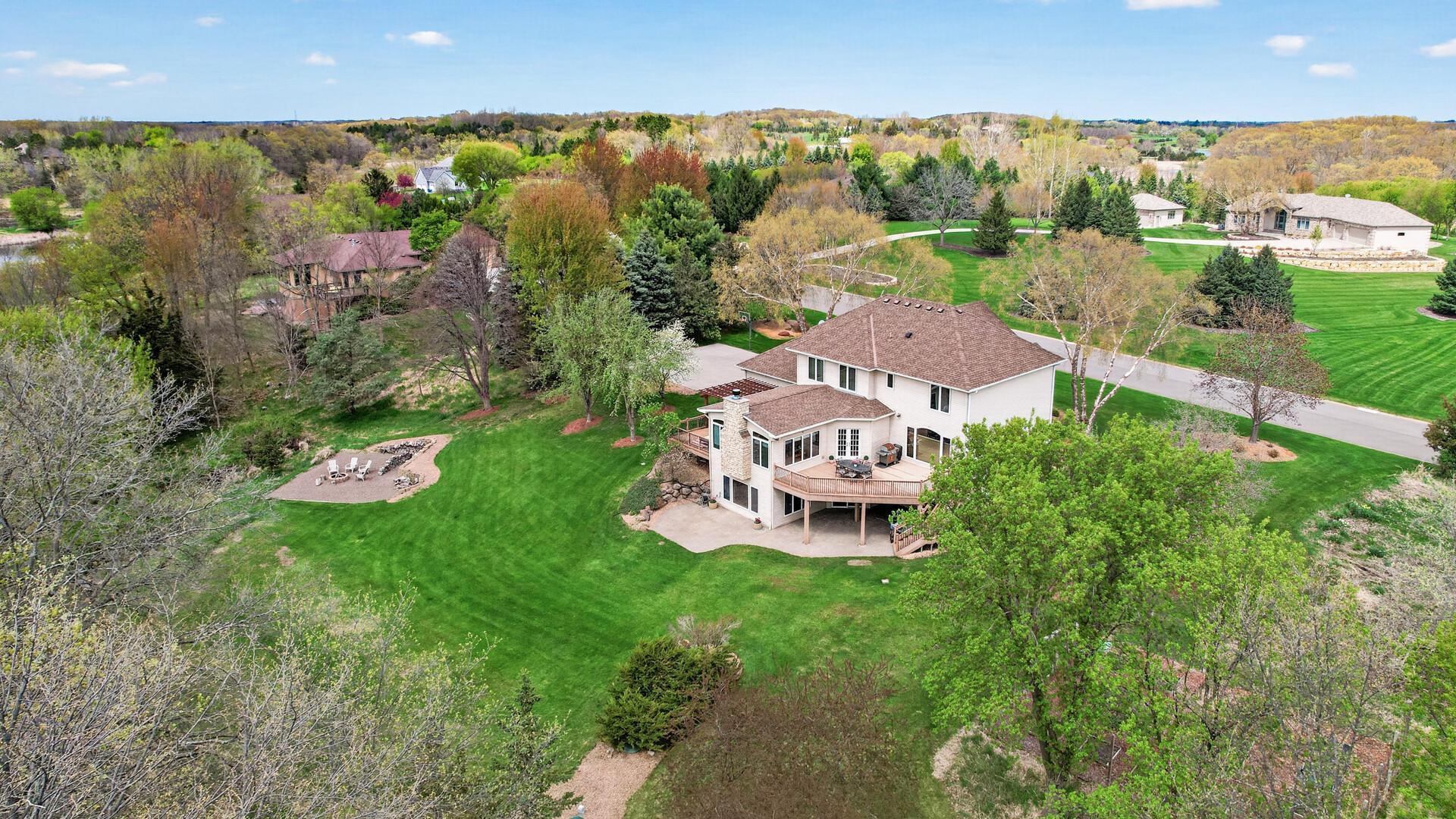 5.15 acres of lush landscape