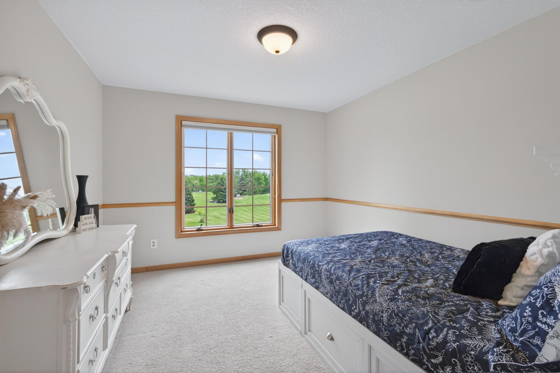 Bedroom #2 has a walk in closet