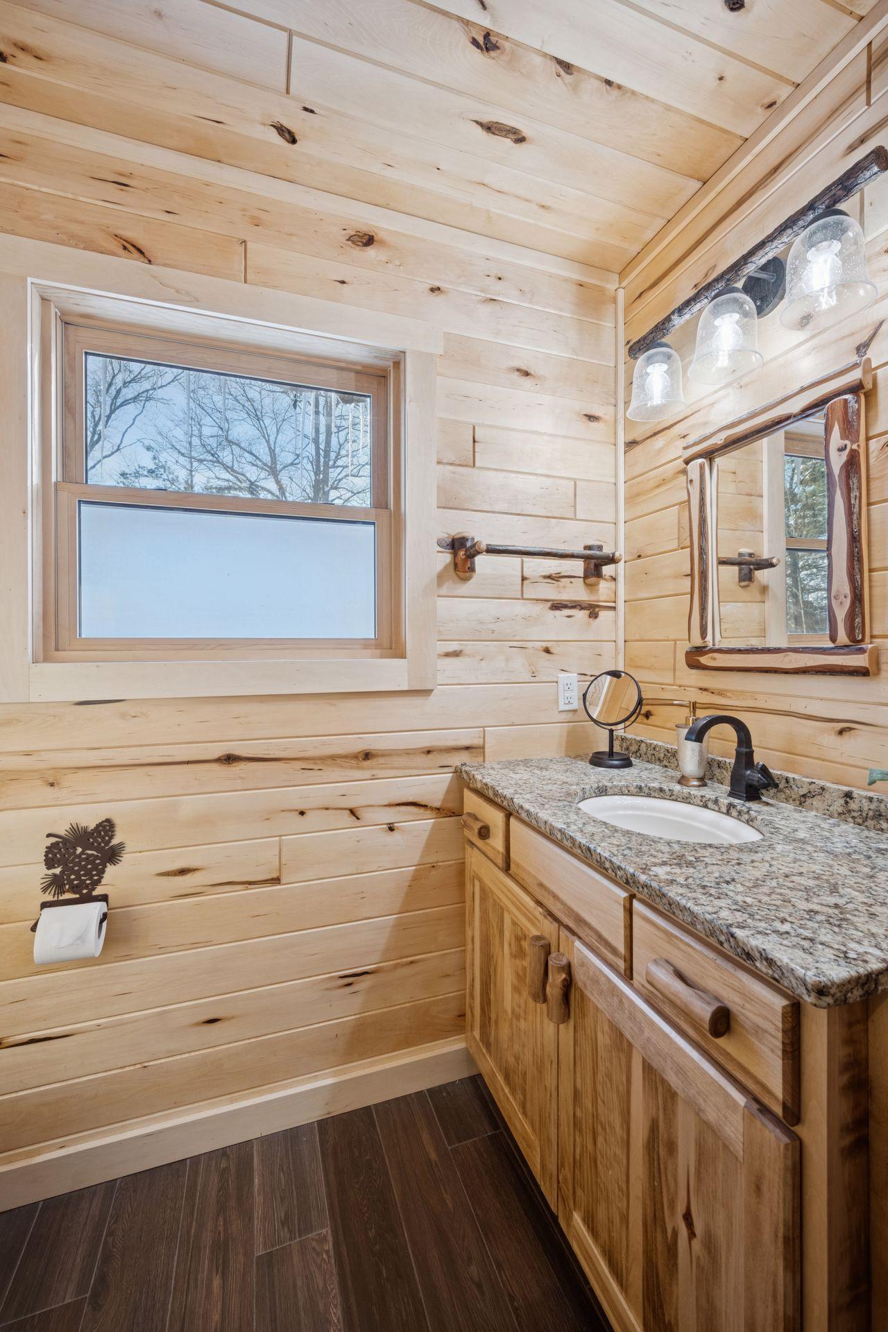 Upper Level Bathroom Vanity