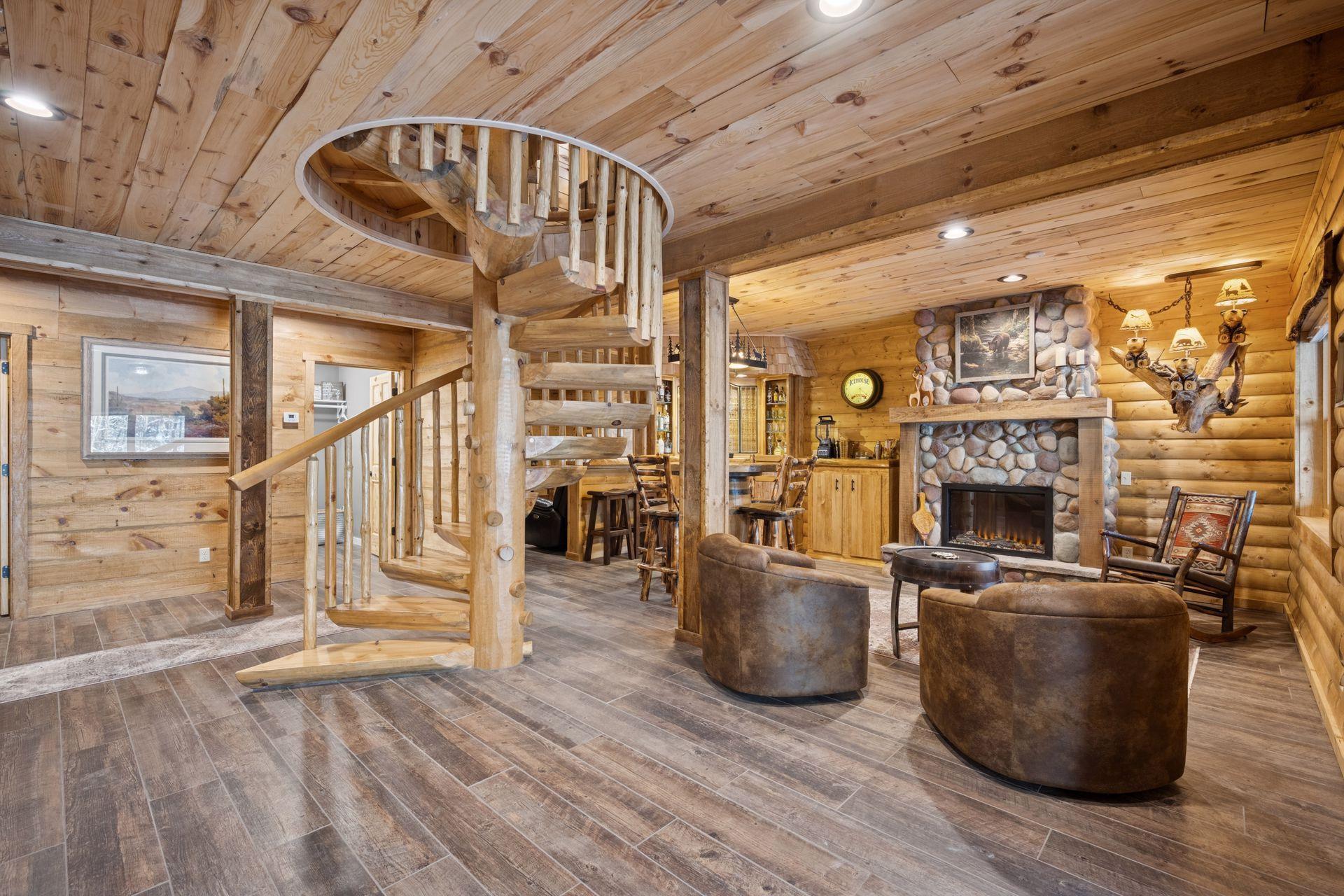 Lower Level Stair case