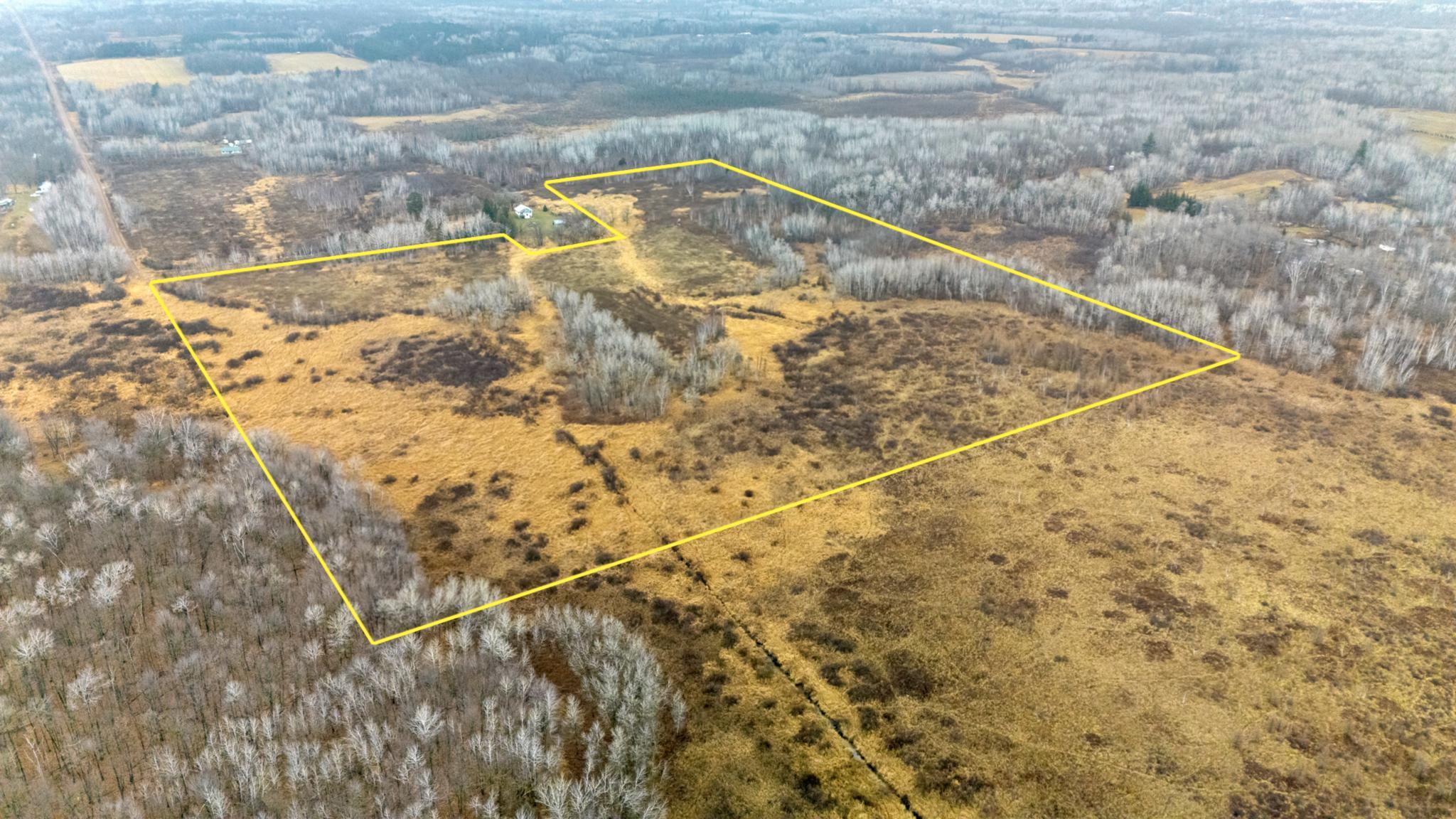 Estimated property lines overlay autumn