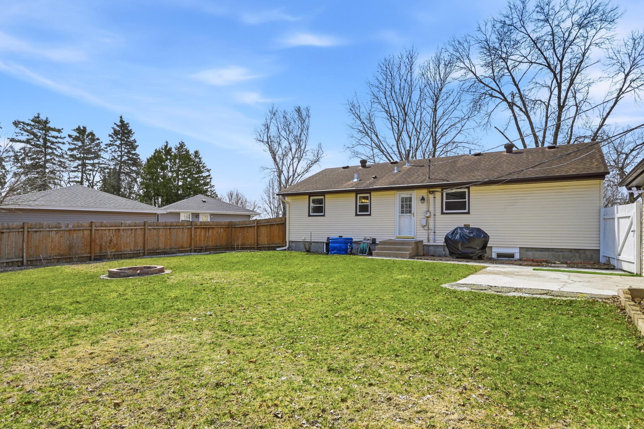 Perfect spot for gardening, grilling out and enjoying the gorgeous Minnesota summer days.