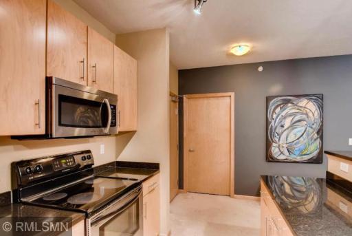 Maple cabinetry and woodwork