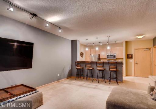 Informal dining area