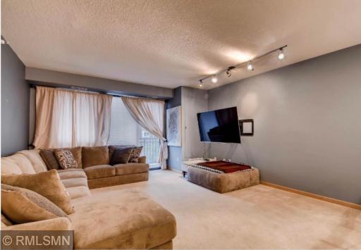 Walk out to balcony from living room