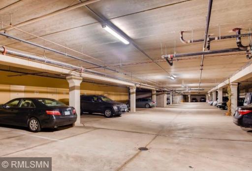 Underground heated parking