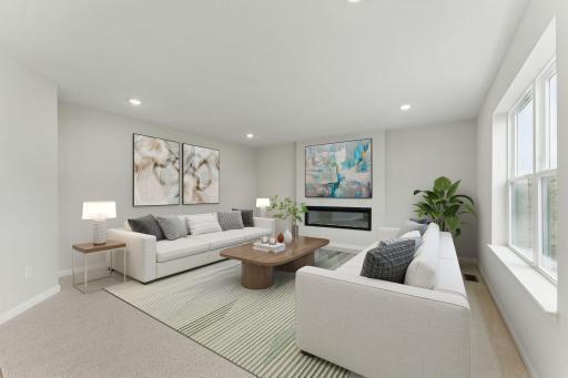 Photo for 417 James Parkway, Elko New Market, MN 55054 - listing #6821138 HOME CURRENTLY UNDER CONSTRUCTION. ESTIMATED COMPLETION MAR 2026. Waterbury W2DF. Picture of similar home. Style, colors and selections may vary. LVP flooring throughout main level!