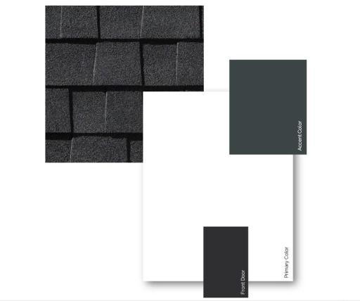 This home features our modern and fresh exterior color package.