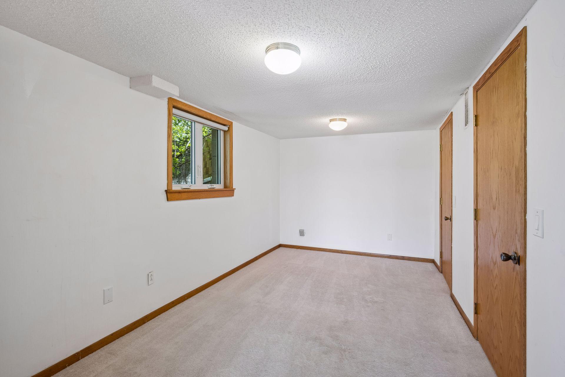 Bedroom 3 in the lower level.