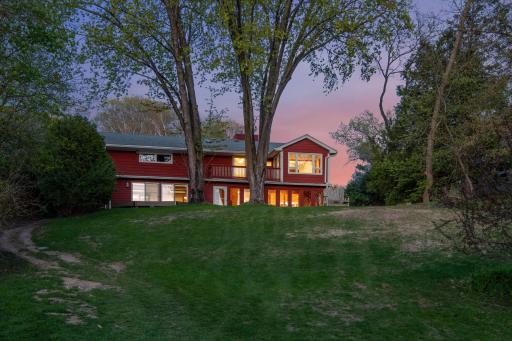 Loads of windows off the home to capture all aspects of nature.
