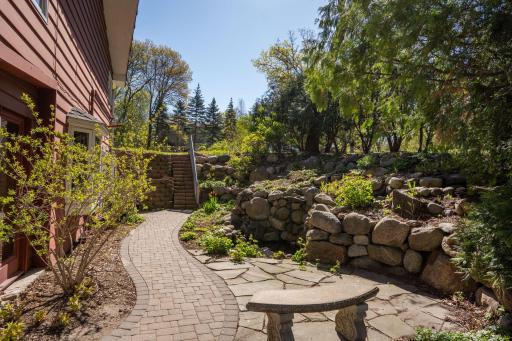 Just off the kitchen is the water feature to enjoy.