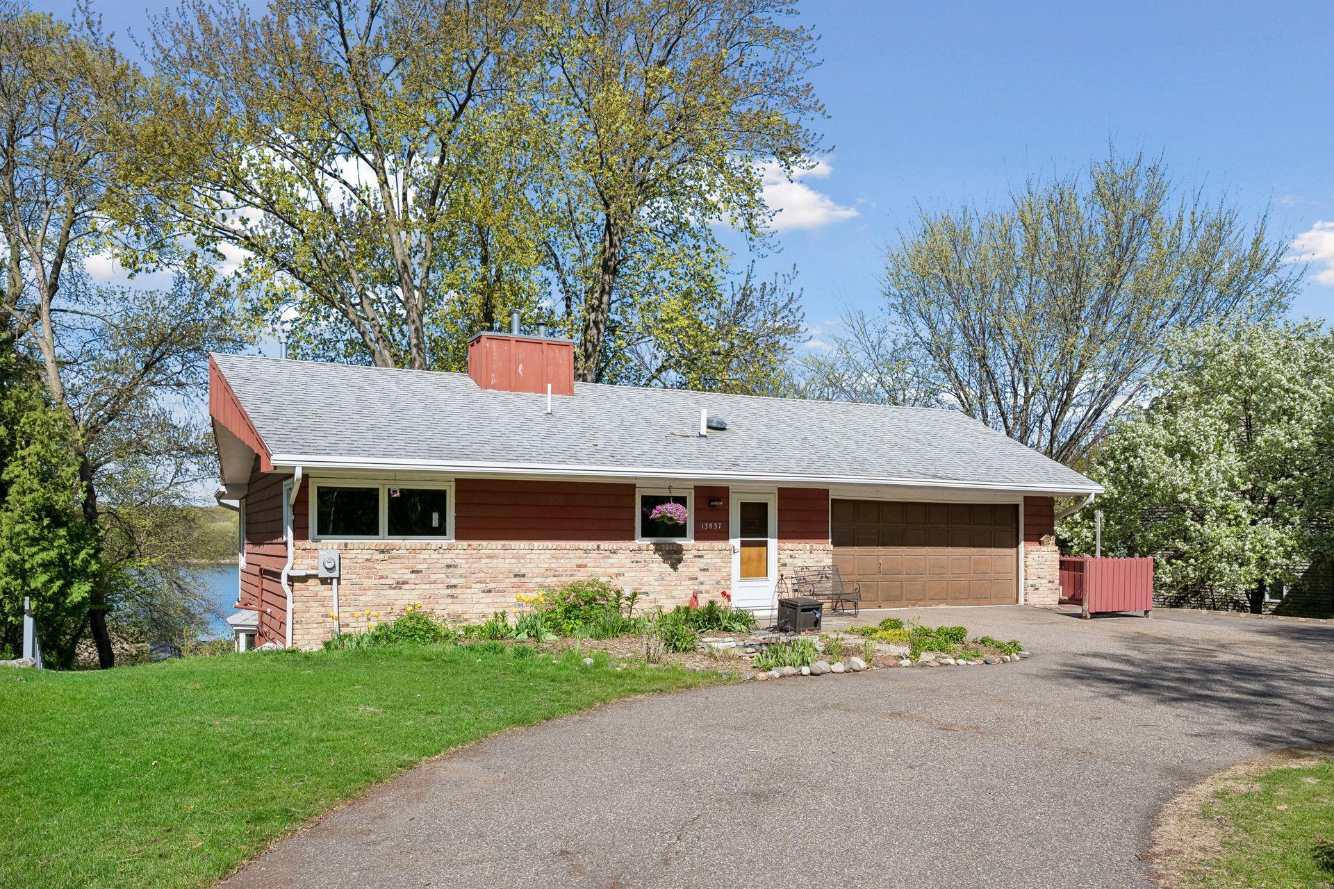 The front of the home.